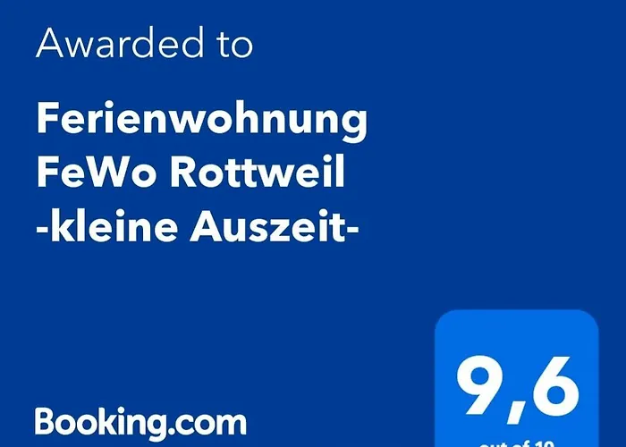 Ferienwohnung Fewo Rottweil -Kleine Auszeit-