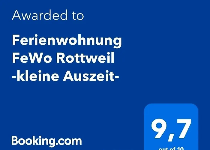 Ferienwohnung Fewo Rottweil -Kleine Auszeit-
